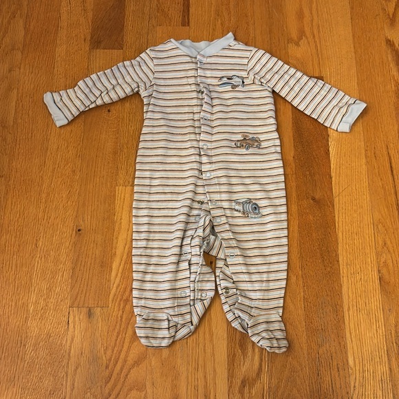 Vehicle Striped Sleep & Play (Size 3-6 Months) - Picture 2 of 7